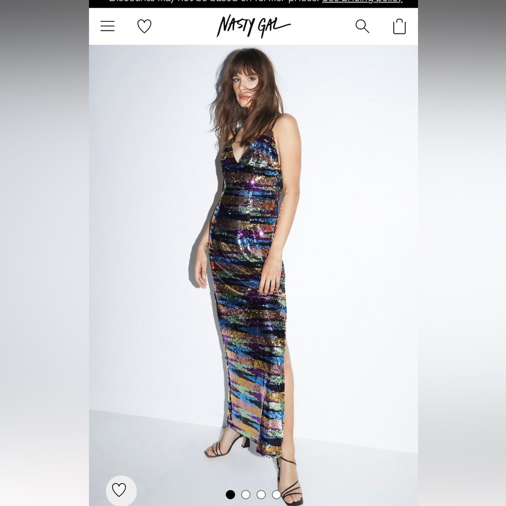 Sequin Maxi Dress
